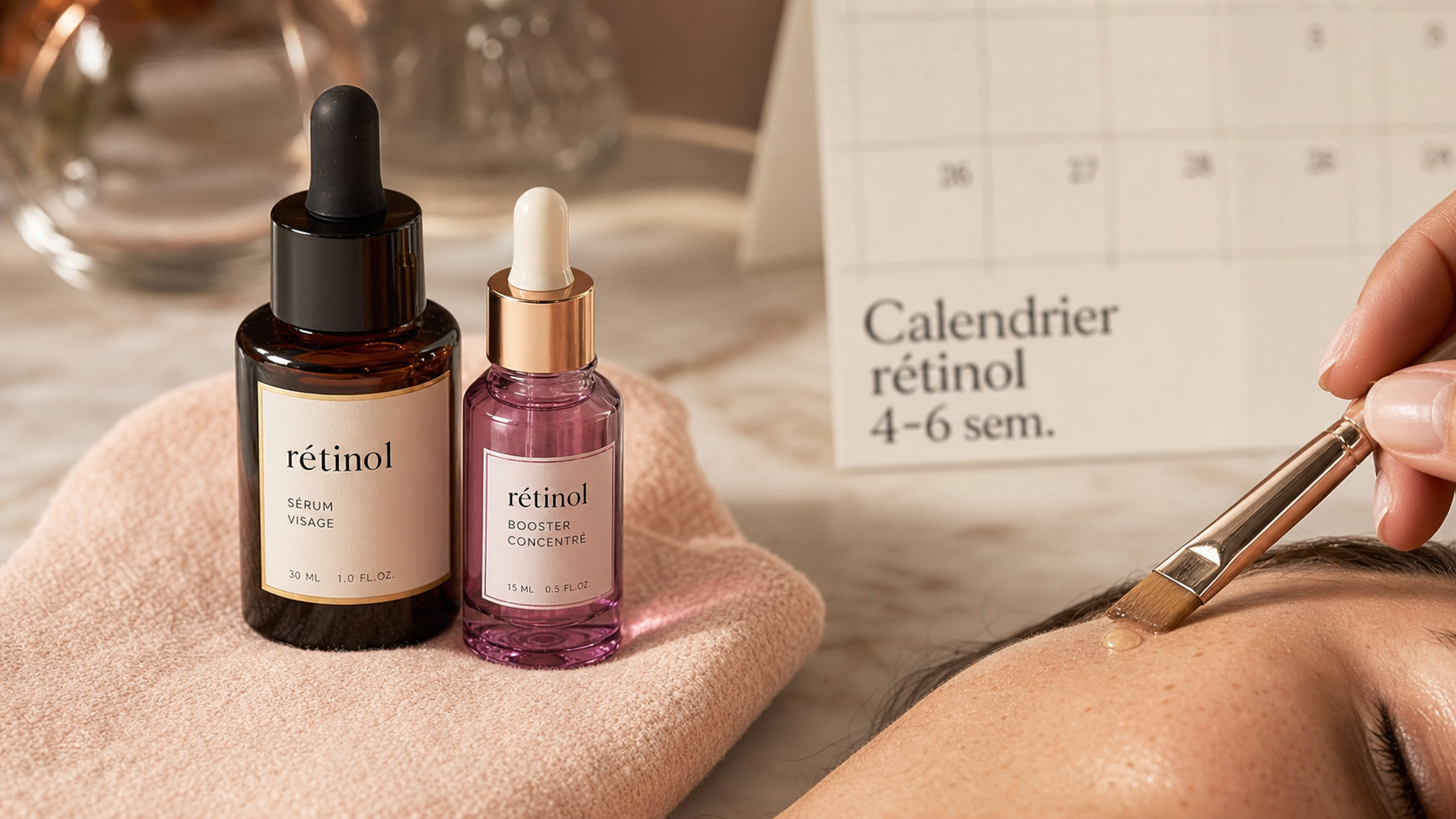 Rétinol : effet en combien de temps, résultats visibles sur la peau