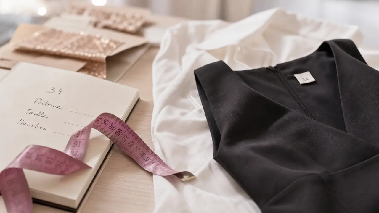Taille 34 femme : mensurations et coupes
