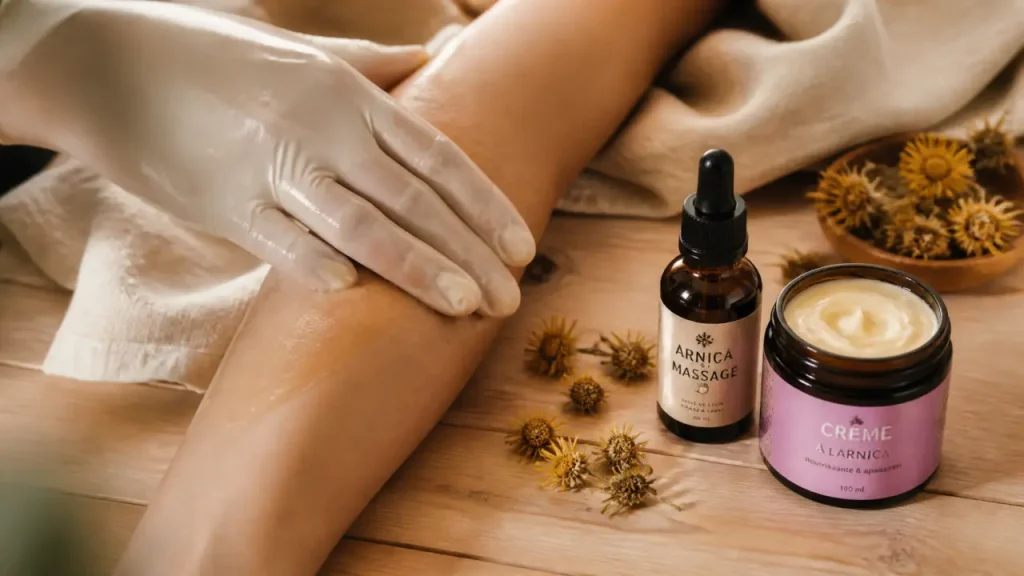 Arnica et huiles essentielles : macérât, friction ou crème pour quoi faire ?