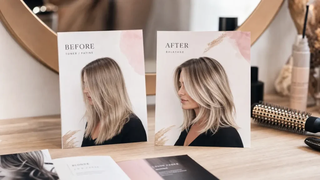 Patine, balayage ou coupe : ce qui change vraiment dans une coiffure avant après