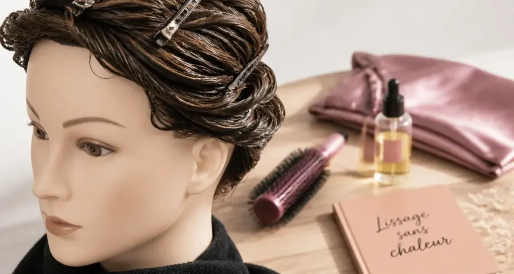 Cheveux lisses sans lisseur : 5 méthodes naturelles pour préserver votre fibre capillaire