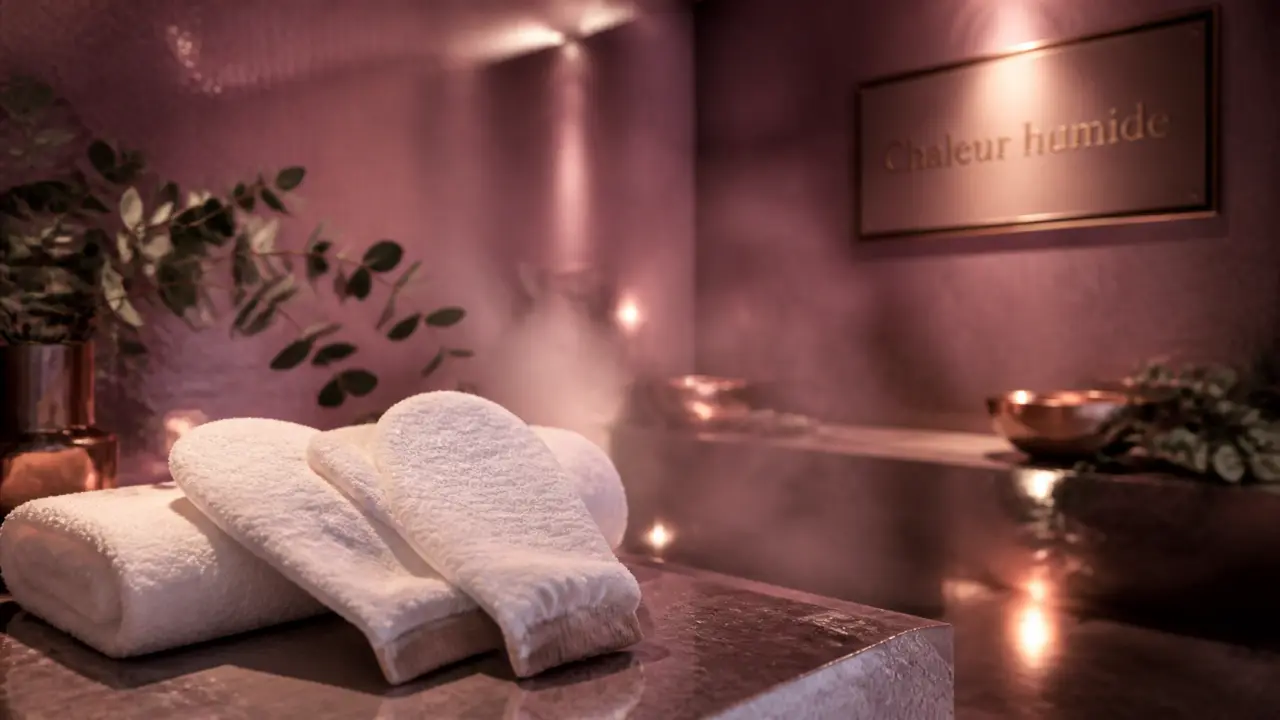 Hammam bienfaits : chaleur humide, peau plus nette et vapeur