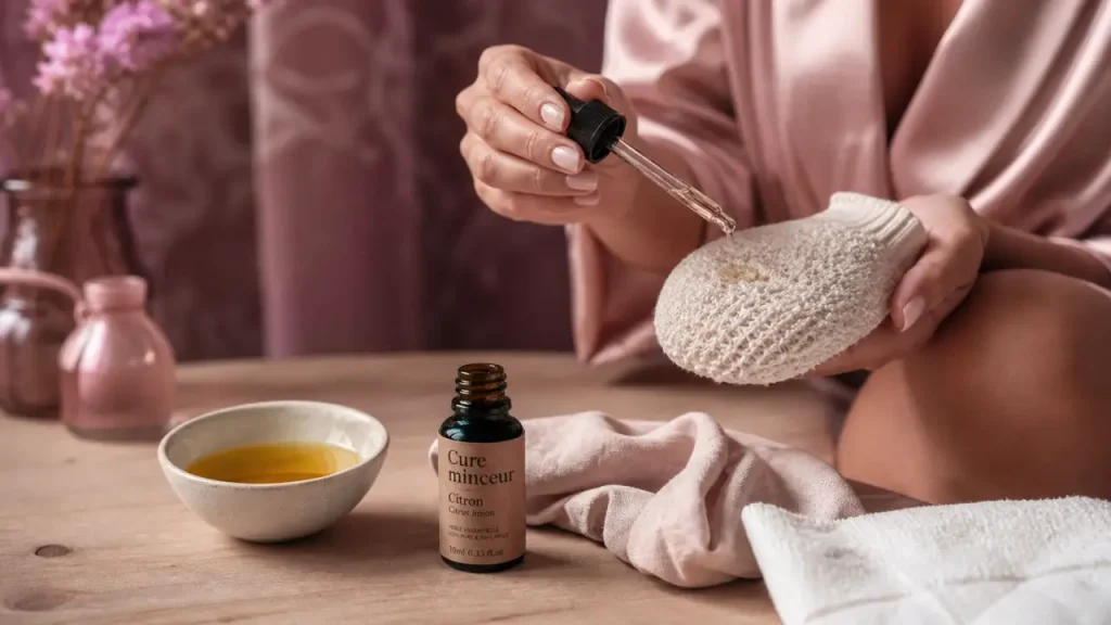 Fringales, drainage, cellulite : ce que les huiles essentielles peuvent faire pour maigrir, et leurs limites