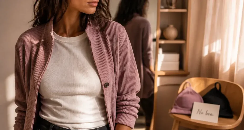 Sans soutien-gorge : confort réel, ptôse à relativiser et regard social à gérer
