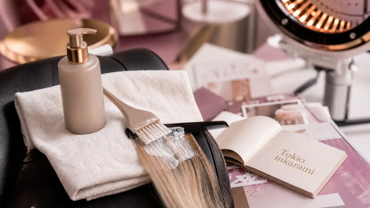 Soin tokio cheveux : crème sur cheveux décolorés en salon et à la maison