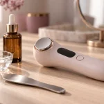 Appareil anti ride visage EMS, LED ou radiofréquence