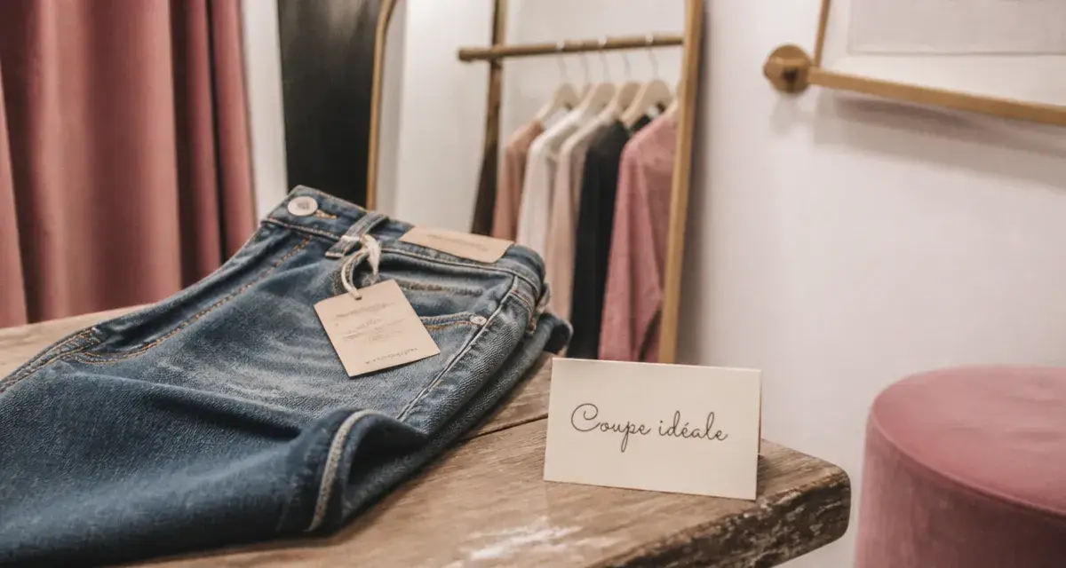 Marque jean femme : coupe idéale en cabine d’essayage