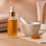 Produit naturel pour cheveux : huile de karité et jojoba