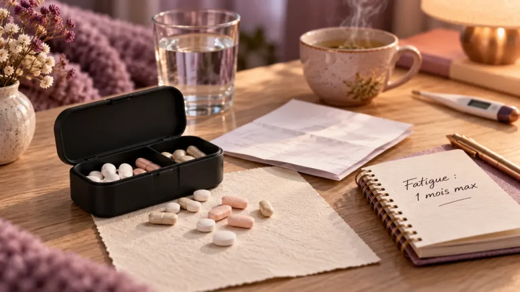 Médicaments contre la fatigue : corriger une carence plutôt que masquer l’épuisement